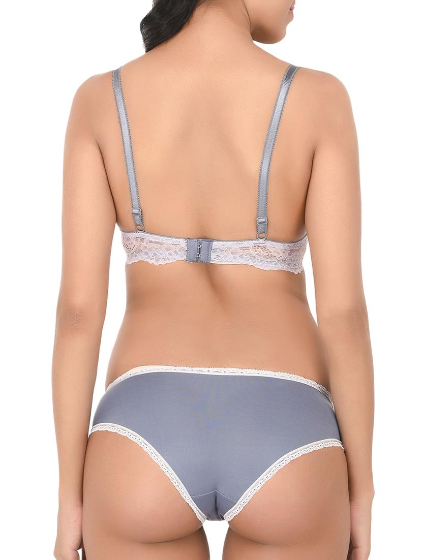 laced bra and panty set - 15805475 - Standard Image - 2