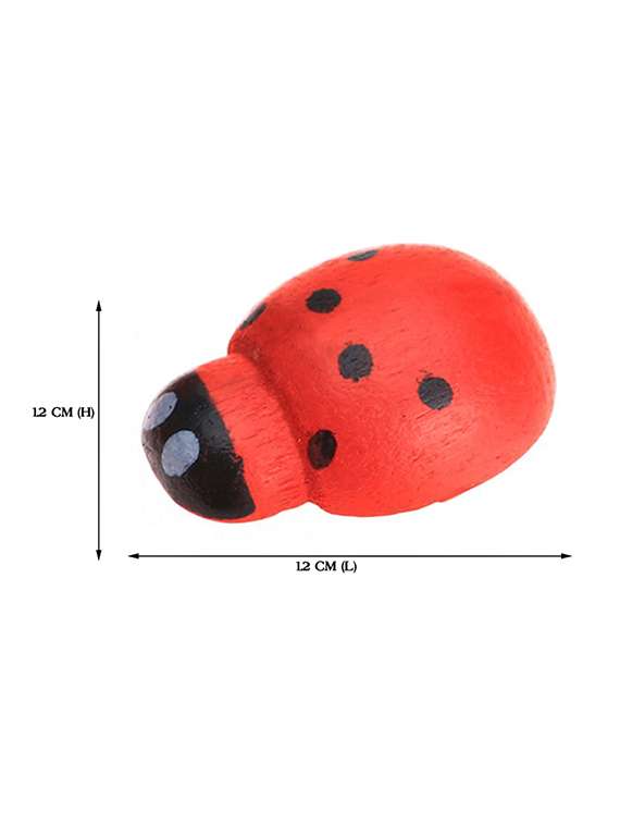 red & black shinny beetle garden toy showpiece - set of 14 - 15806970 -  Standard Image - 2