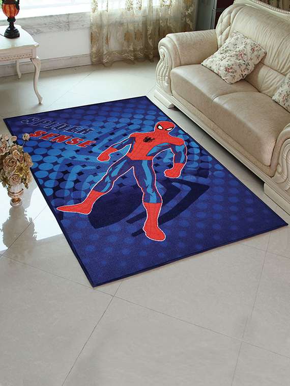 marvel- athom trendz- spider man- carpet- 3ft x 5ft