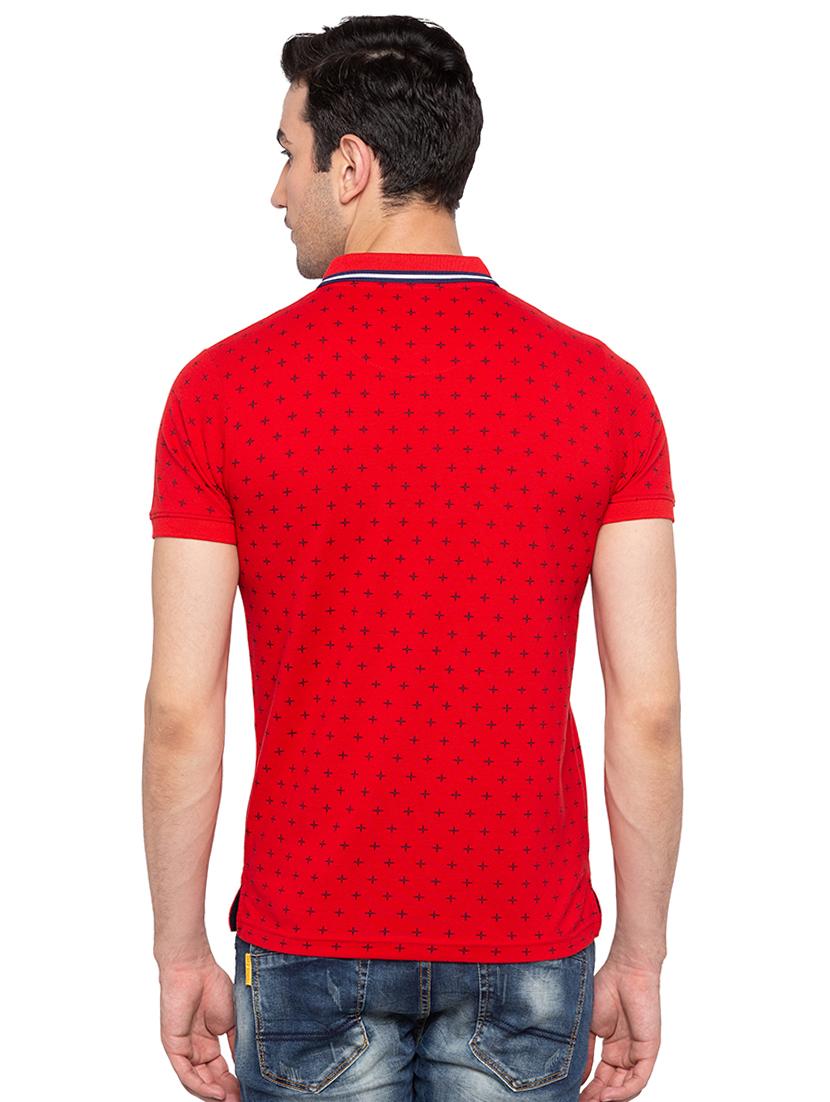 red all over print t-shirt - 15810475 - Standard Image - 2