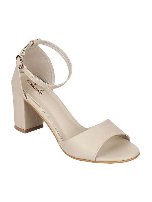 beige ankle strap sandals - 15810667 - Standard Image - 0