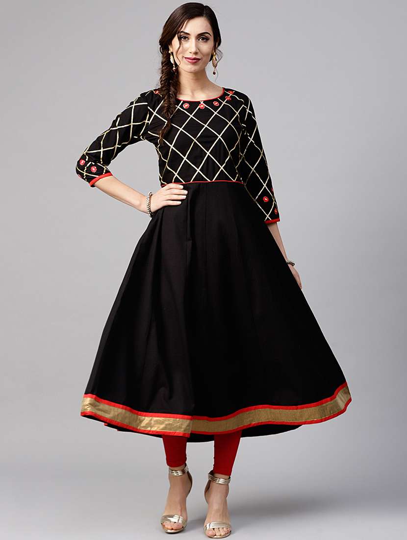 women's flared kurta