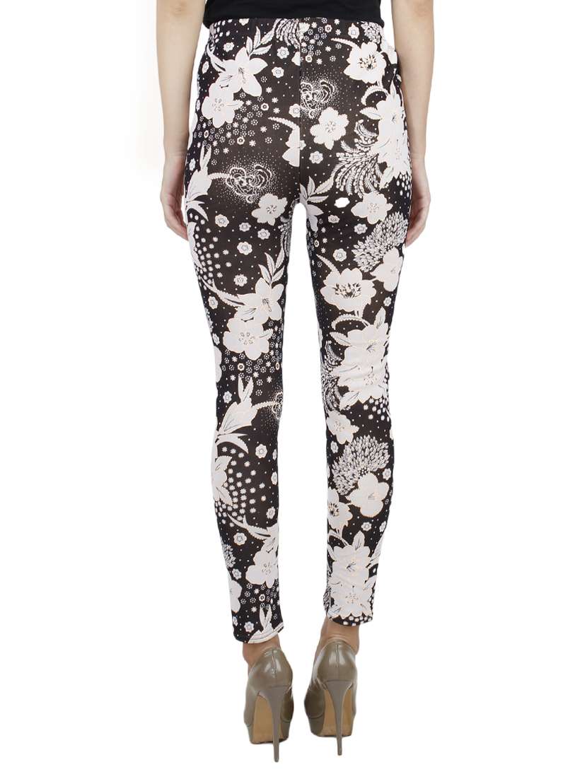 floral woolen leggings - 15814903 -  Standard Image - 2