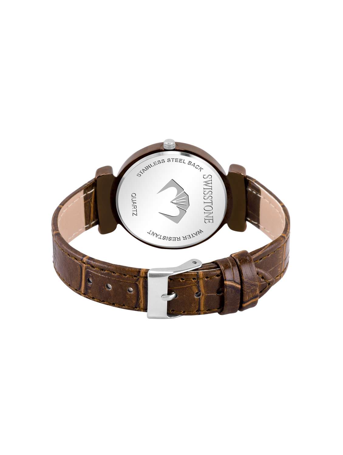 round dial analog watch-(ck301-brwn) - 15814932 -  Standard Image - 2