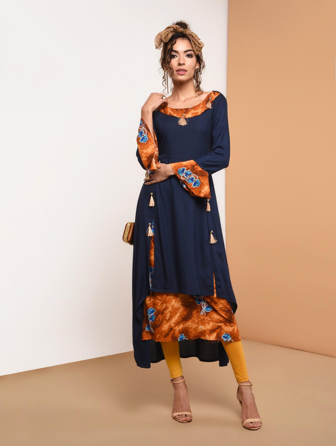 women's high-low kurta - 15818230 - Zoom Image - 0