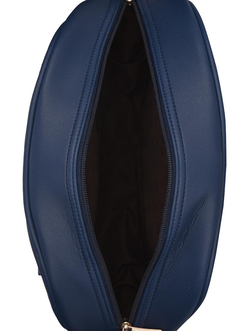 blue leatherette (pu) handbag - 15829688 - Standard Image - 2