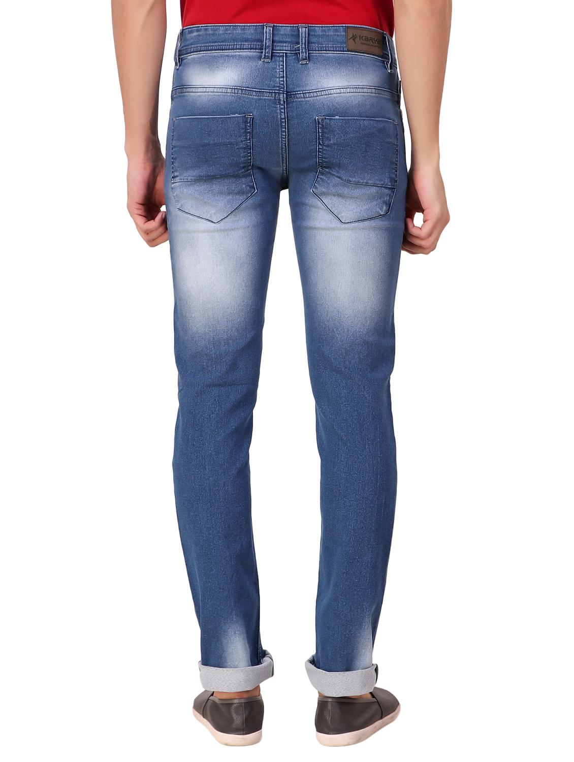 mens slim fit plain jeans - 15832838 - Standard Image - 2