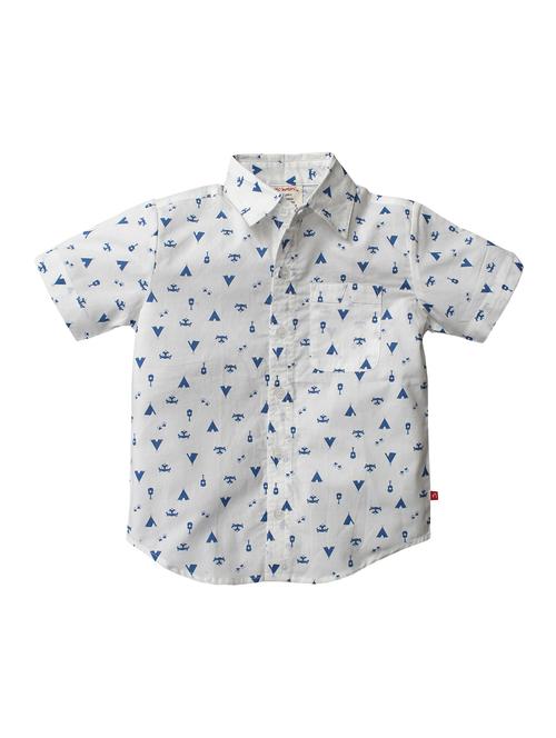 pocket patch quirky print shirt - 15835940 - Standard Image - 0