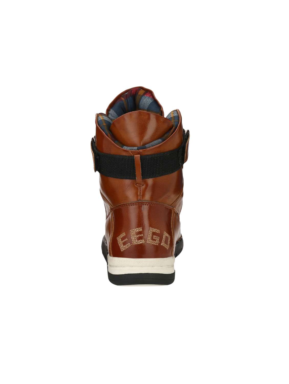 brown leatherette high ankle boots - 15842039 -  Standard Image - 2