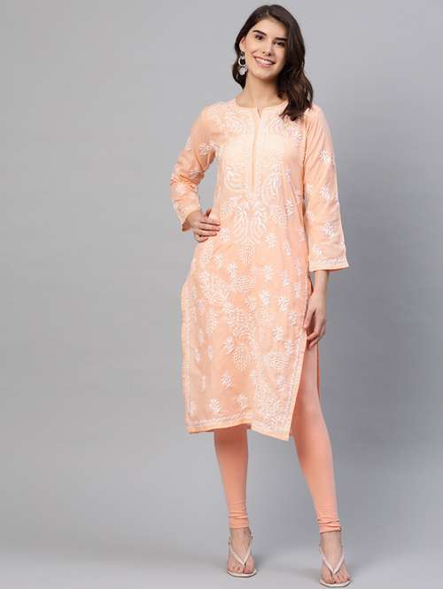 women's straight kurta - 15842073 - Standard Image - 0