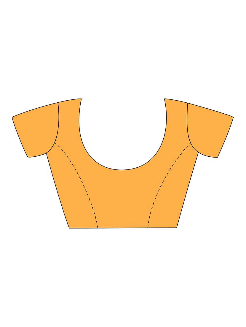 zari motif jacquard weave saree with blouse - 15849469 -  Standard Image - 2