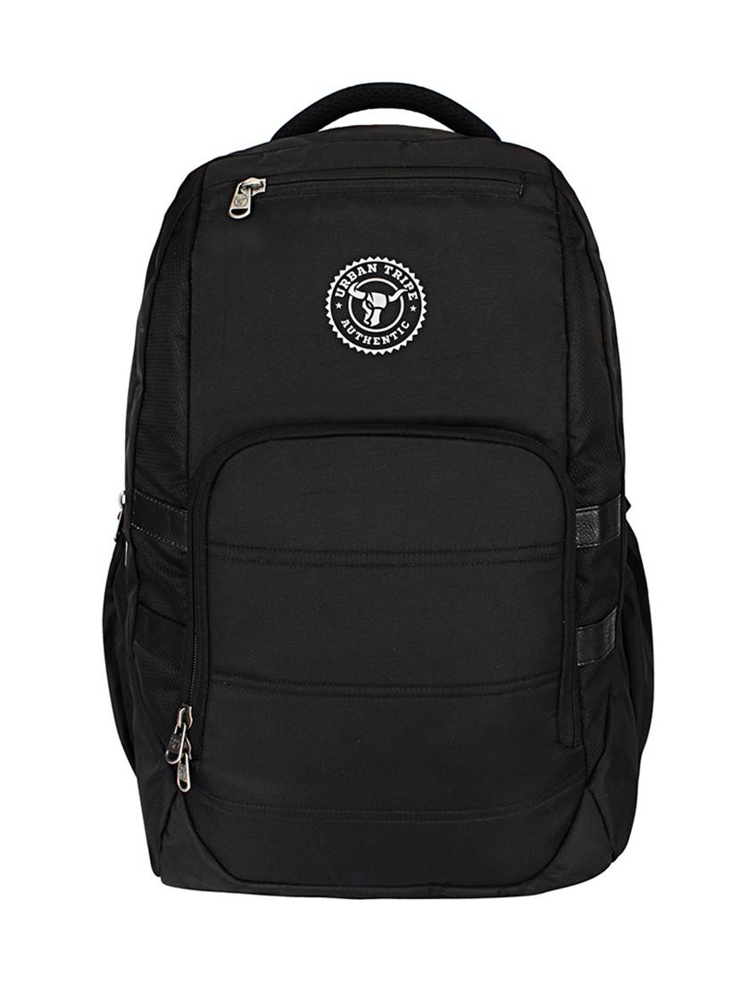 black polyester backpack - 15854139 -  Zoom Image - 0