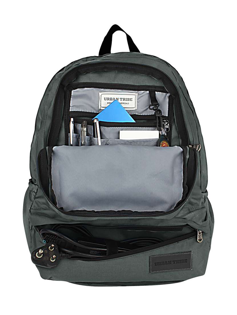 grey polyester backpack - 15854140 -  Standard Image - 2