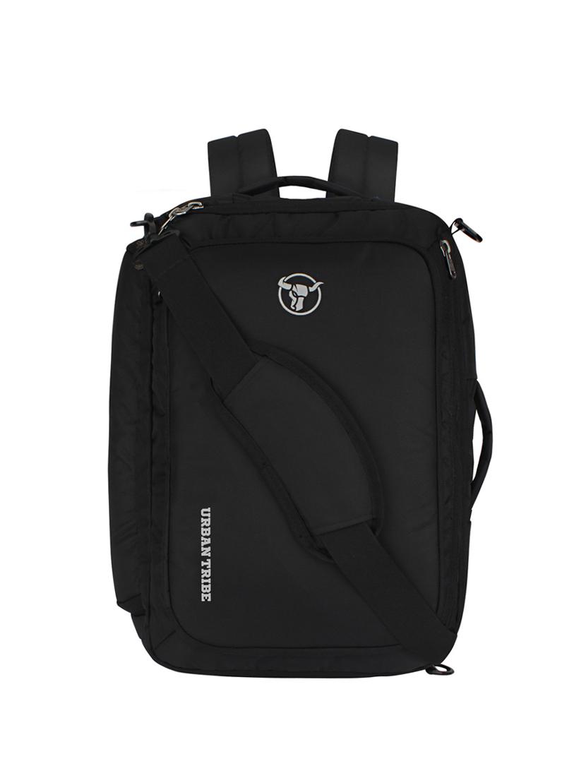 black polyester backpack - 15854145 -  Zoom Image - 0