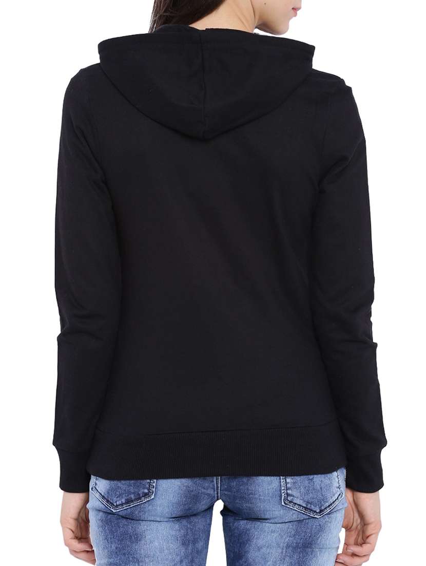 coal black hooded sweatshirt - 15857400 - Standard Image - 2