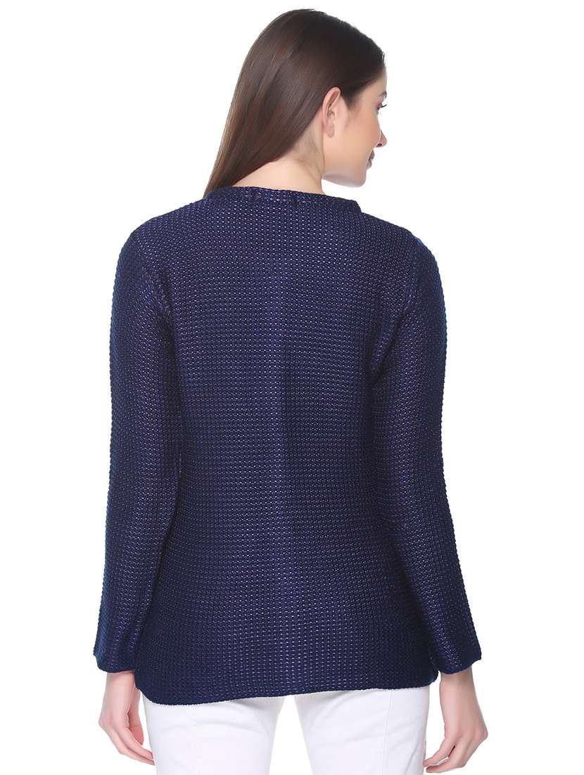 round neck pocket detail cardigan  - 15859896 -  Standard Image - 2