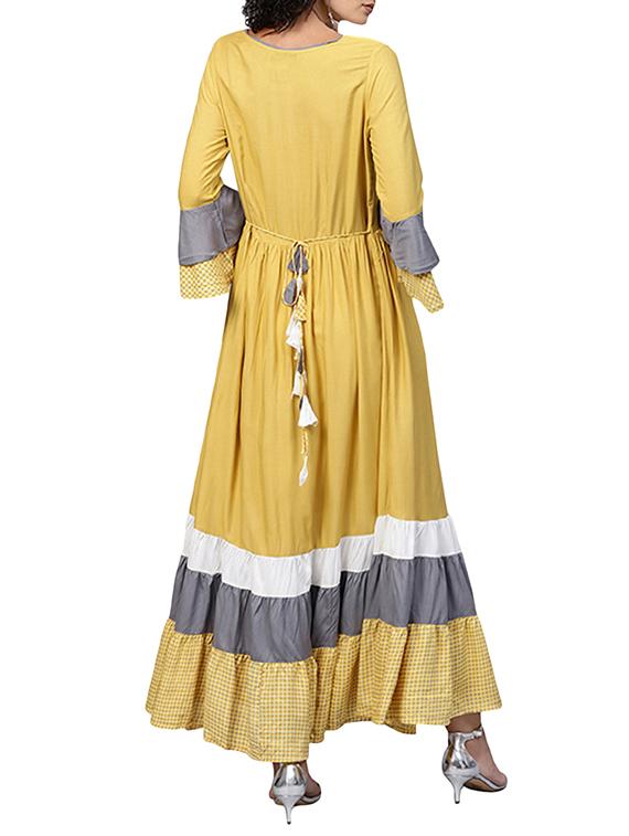 tiered embroidered dress - 15870500 - Standard Image - 2