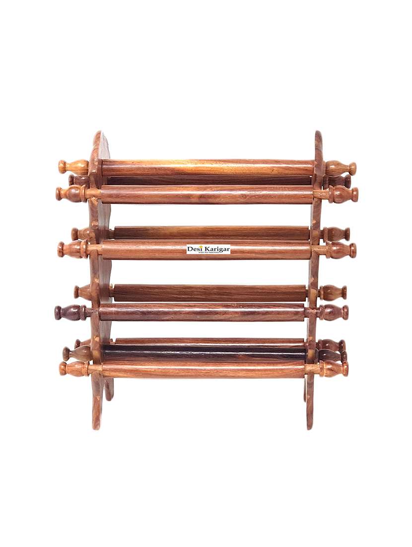  wooden bangle stand 8 rod