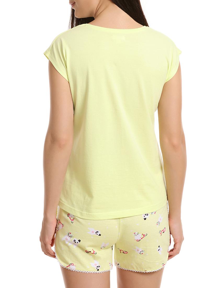 quirky print nightwear shorts set - 15873078 - Standard Image - 2