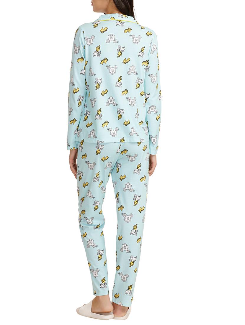 quirky print nightwear pajama set - 15873079 - Standard Image - 2