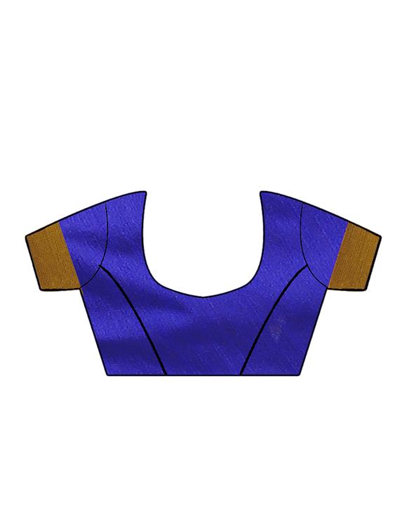 women's embroidered saree with blouse - 15876870 - Standard Image - 2