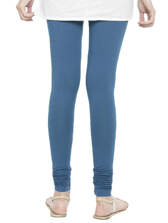 solid lycra churidar - 15877242 - Standard Image - 2