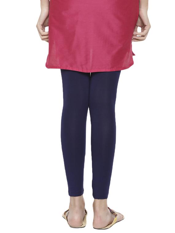 solid viscose ankle length legging - 15877254 - Standard Image - 2