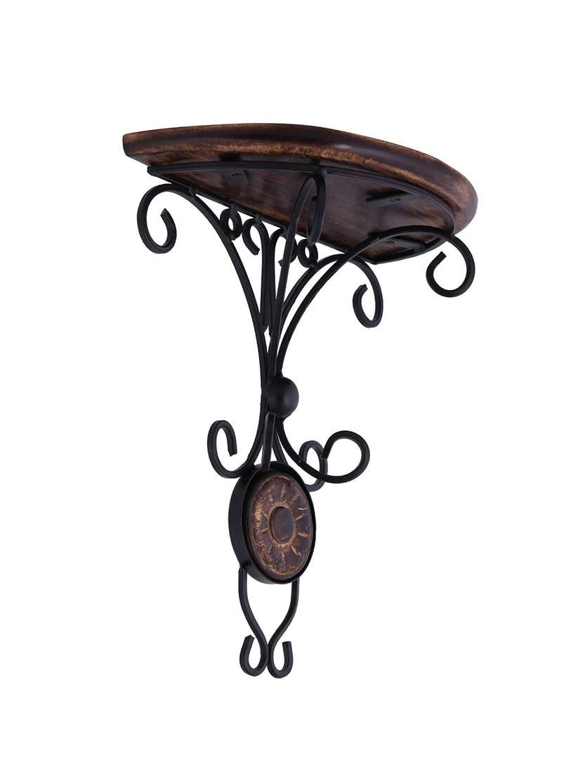 handmade combo/pair of wooden wall bracket wall hanging d??cor for living room