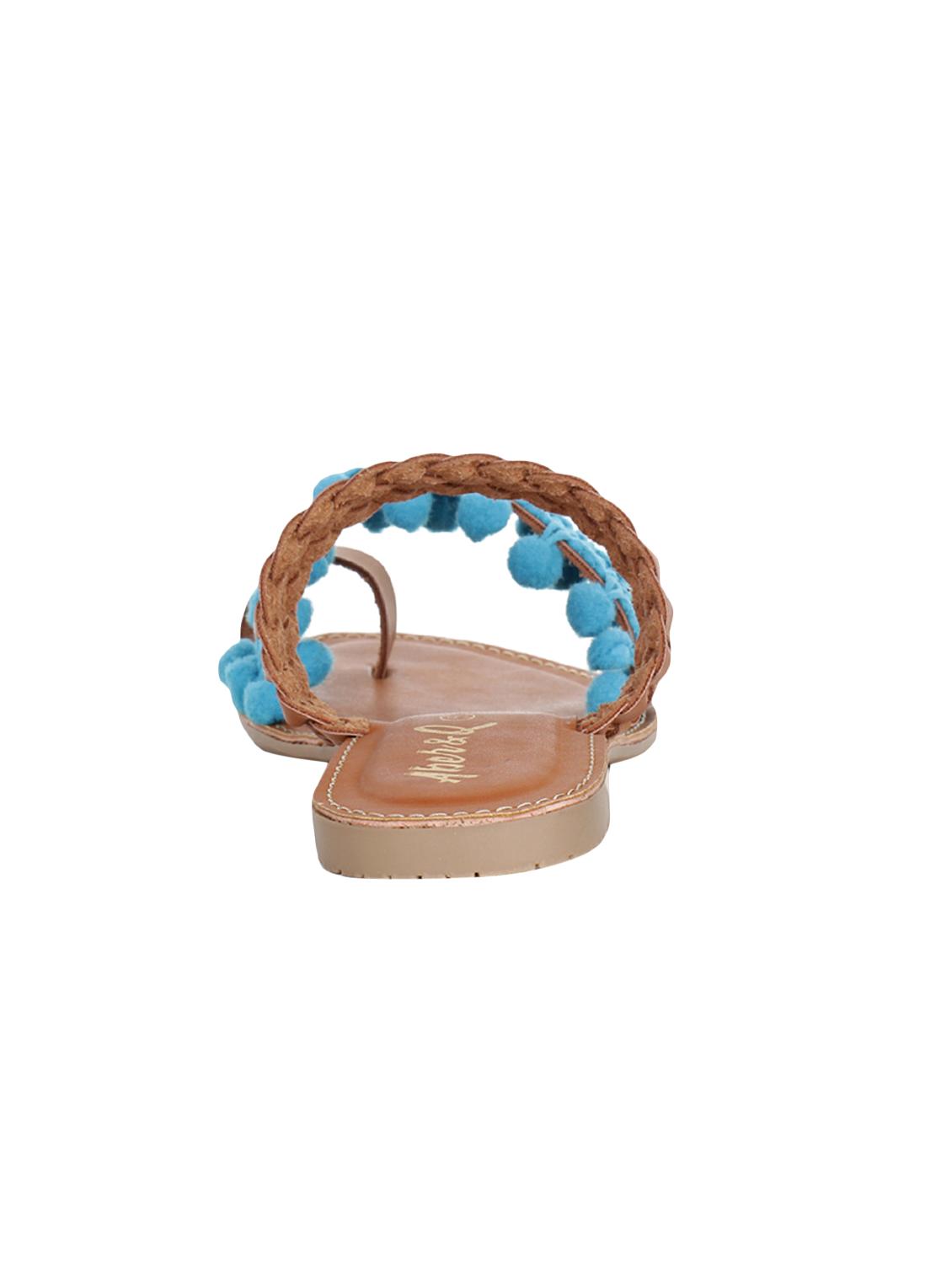 tan one toe sandals - 15881088 - Standard Image - 2