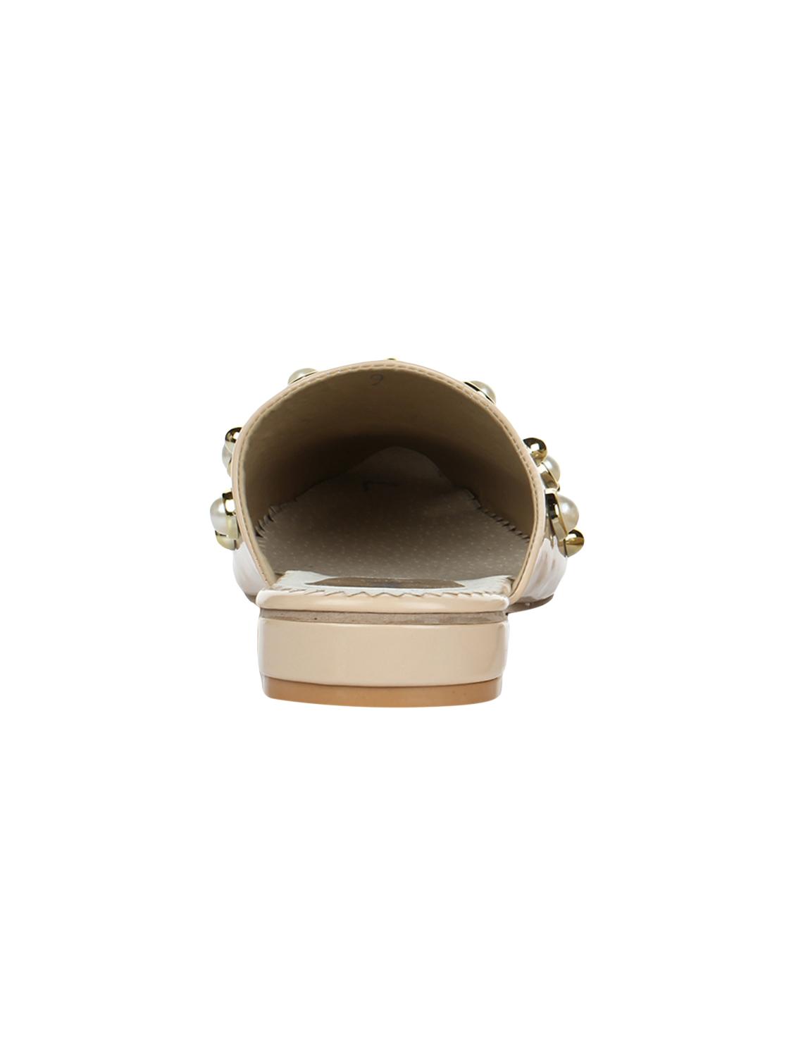 beige slip on mules - 15881106 - Standard Image - 2