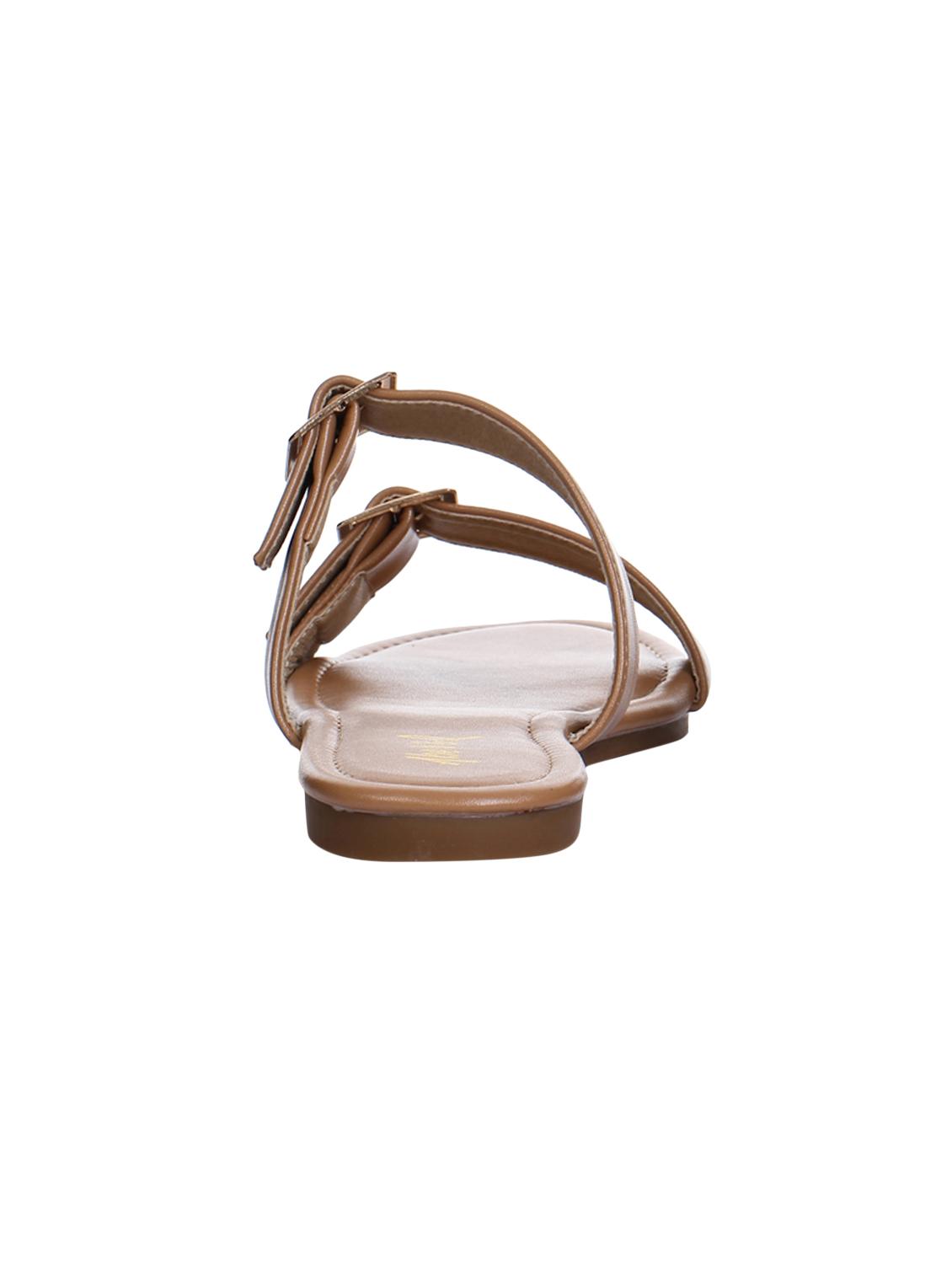 tan slip on sandals - 15881129 - Standard Image - 2