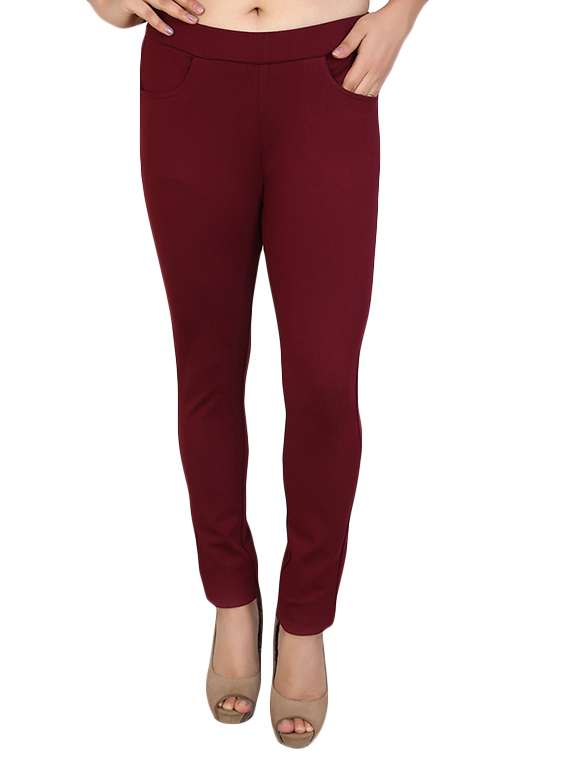 pocket detail high rise jegging