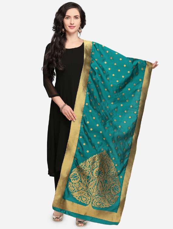 self-design banarasi dupatta