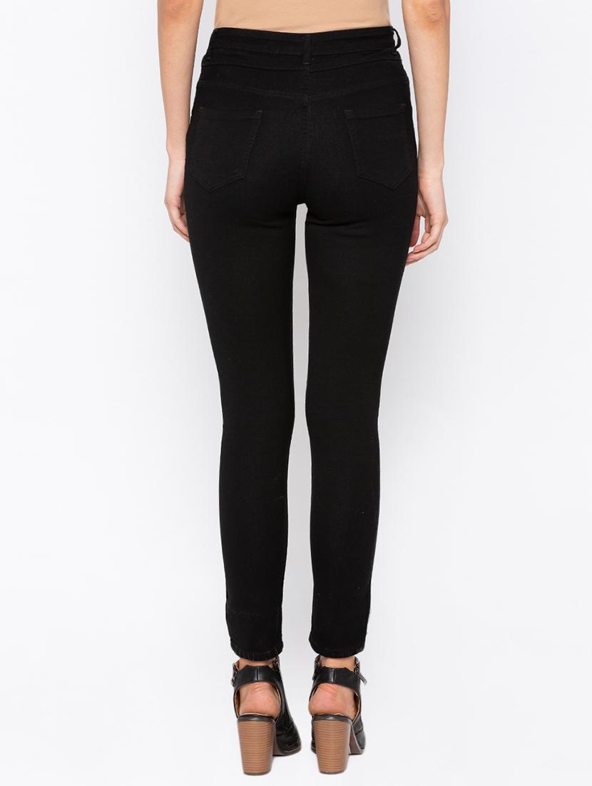 high rise ankle length jeans - 15890268 - Standard Image - 2
