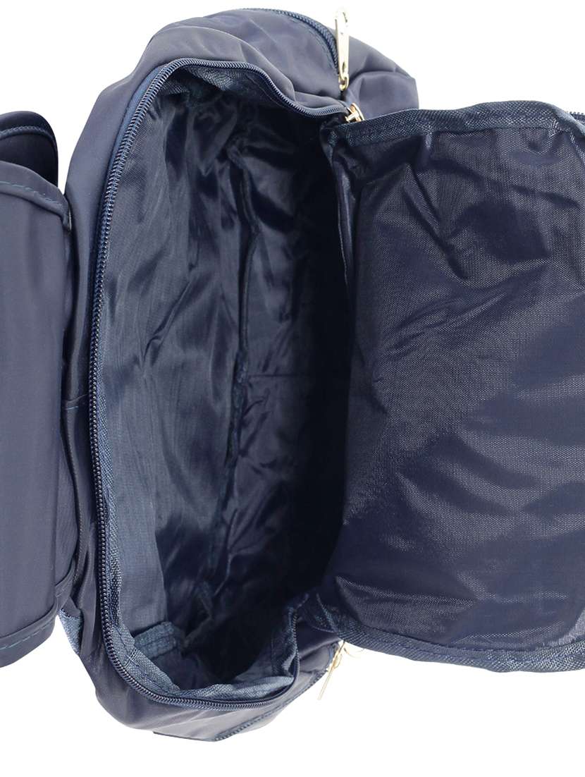 blue silk fashion backpack - 15890710 -  Standard Image - 2