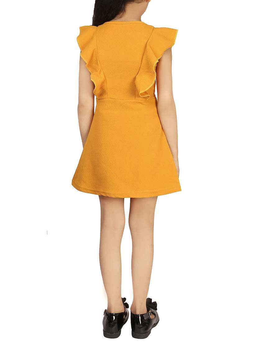 yellow cotton frock - 15893053 -  Standard Image - 2