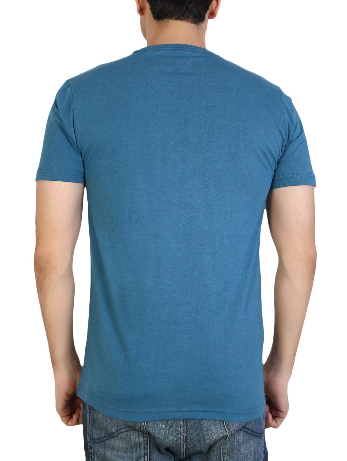 blue cotton blend t-shirt - 15893900 -  Standard Image - 2