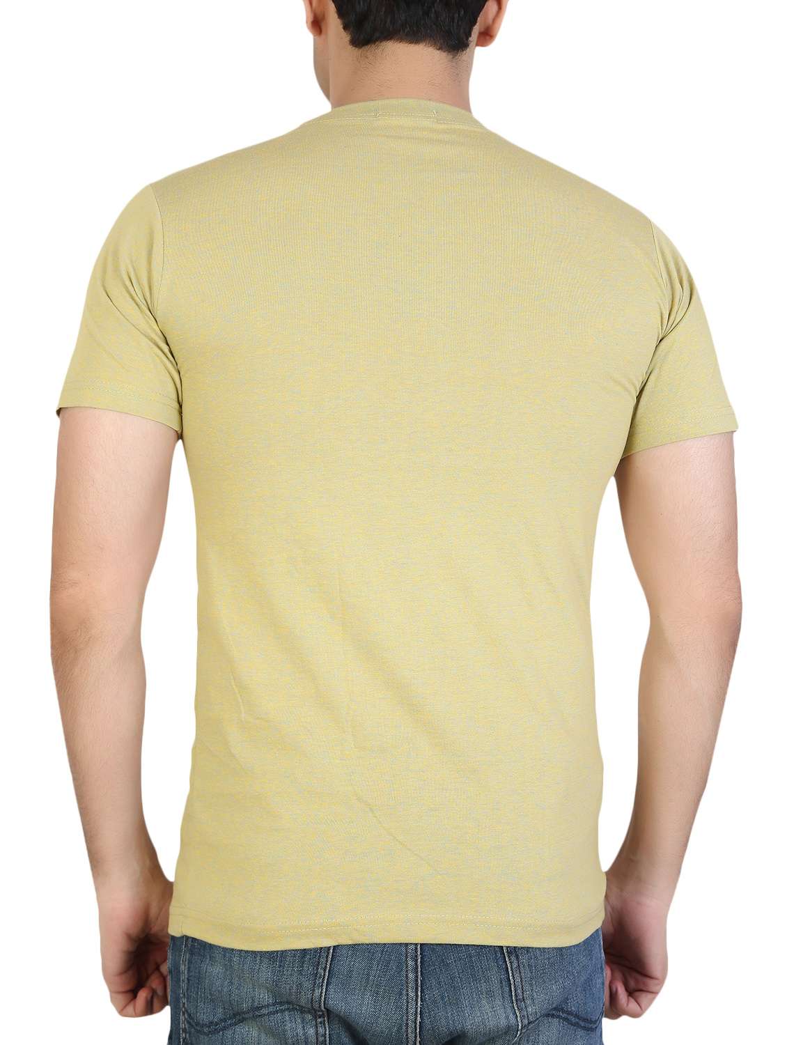 beige cotton blend tshirt - 15894013 - Standard Image - 2