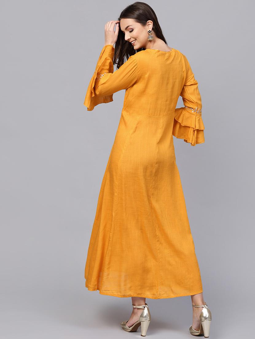 a-line bell sleeves gotta work dress - 15894282 - Standard Image - 2