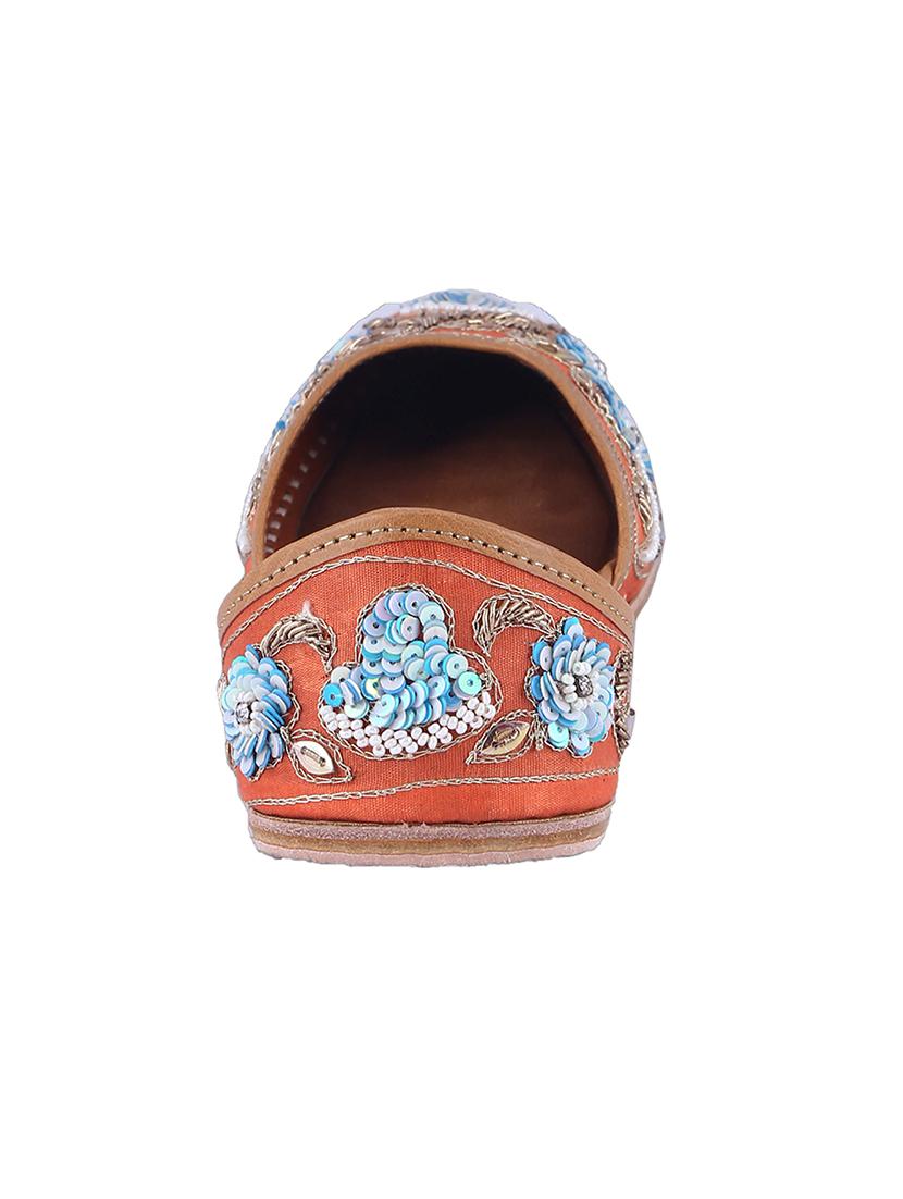 orange slip on jutis - 15897261 - Standard Image - 2