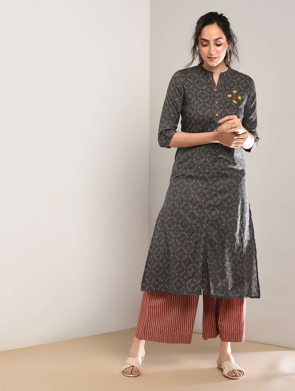 kaantha straight kurta