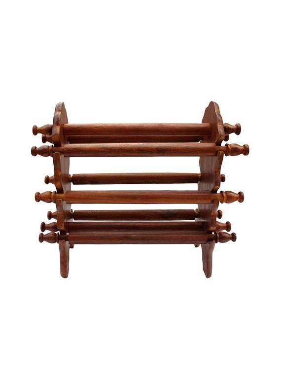 desi karigar wooden handicraft wooden bangle stand