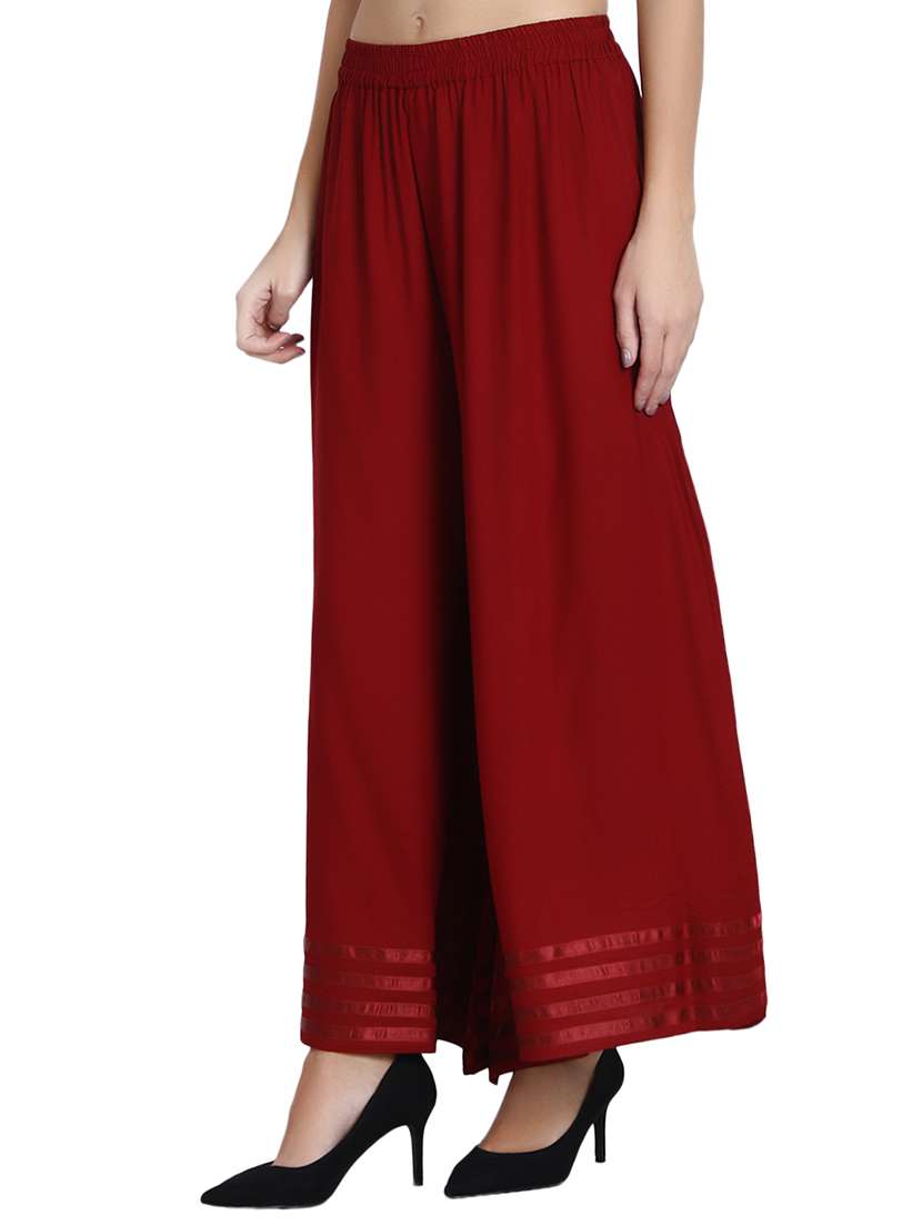 set of 2 flared palazzos - 15901328 -  Standard Image - 2