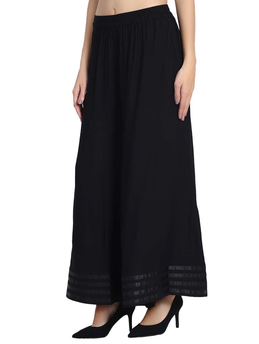 set of 2 flared palazzos - 15901330 -  Standard Image - 2