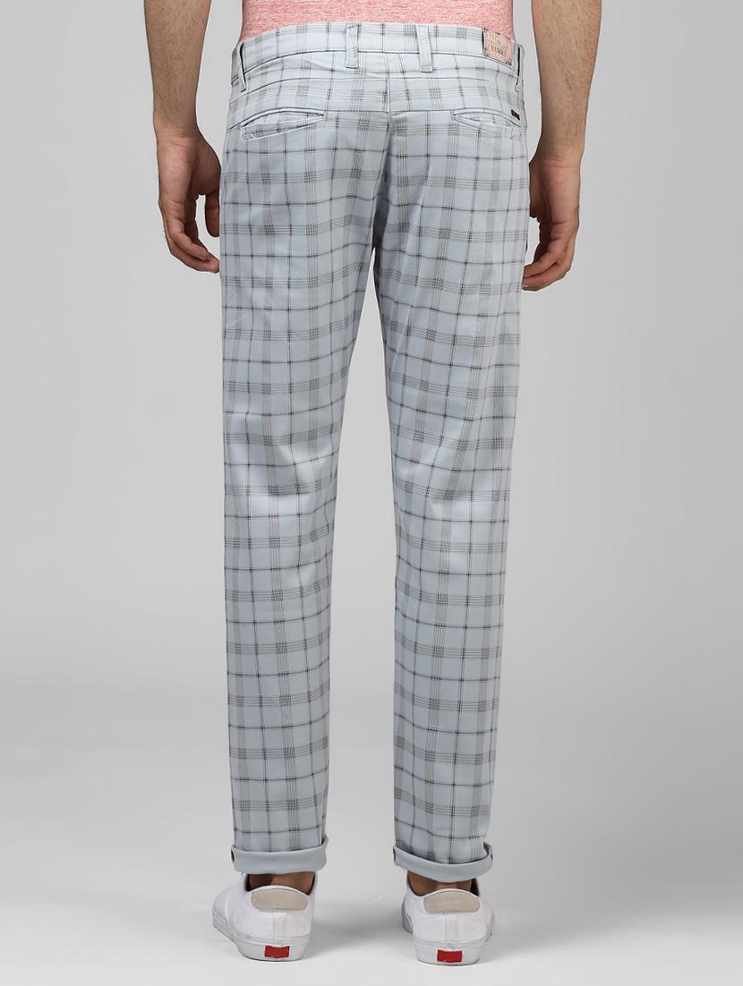 blue cotton chinos - 15901345 - Standard Image - 2
