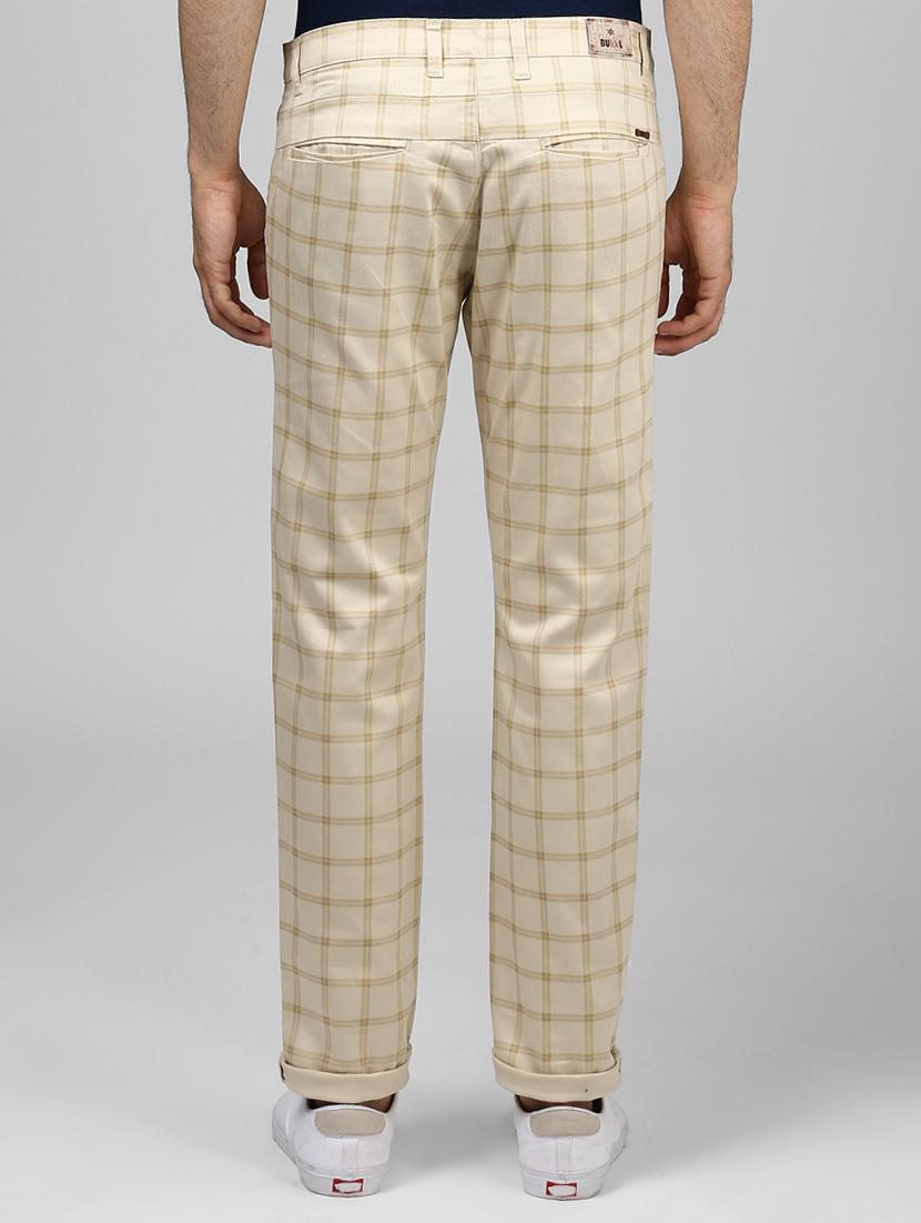 beige cotton chinos - 15901351 - Standard Image - 2