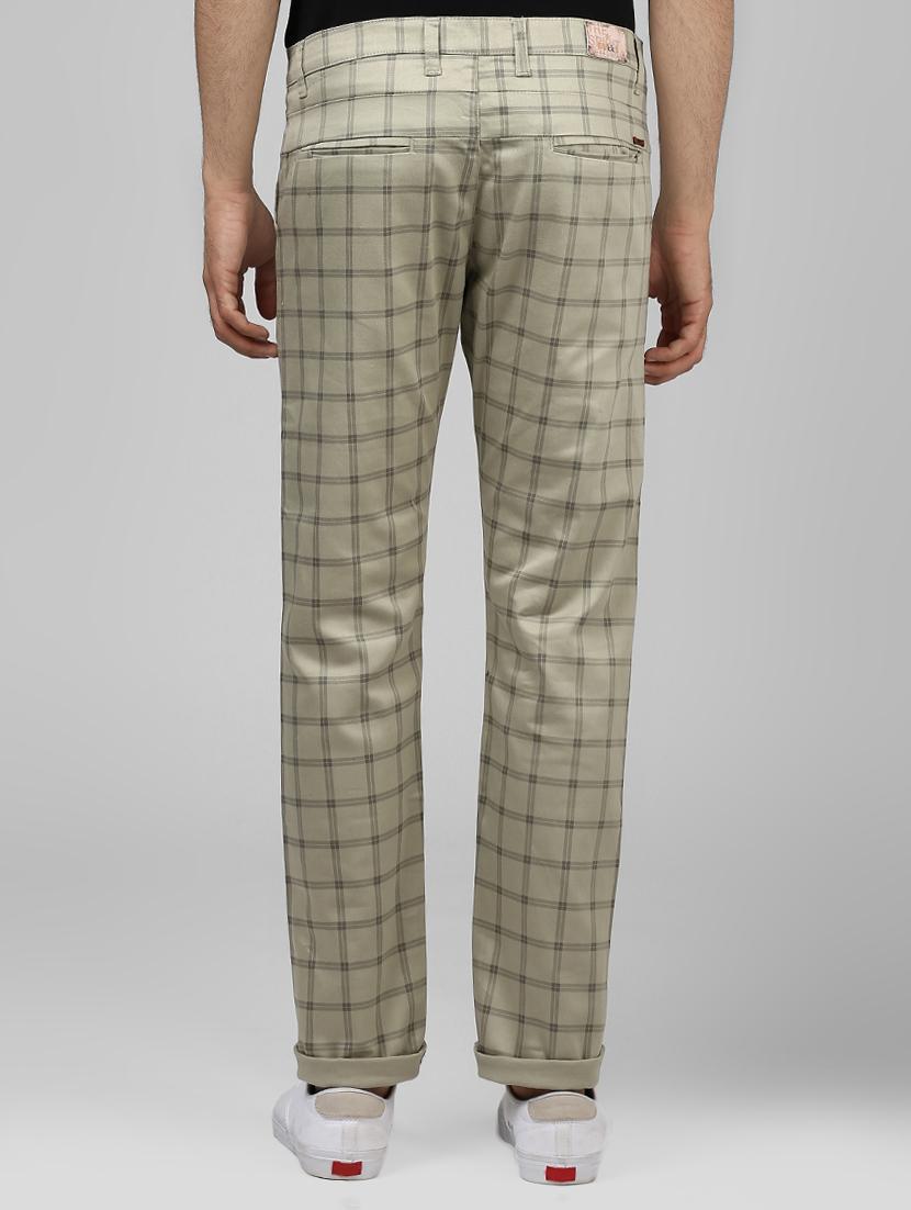 beige cotton chinos - 15901352 - Standard Image - 2