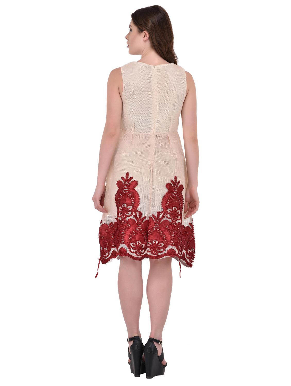 women's self design dress - 15902670 - Standard Image - 2