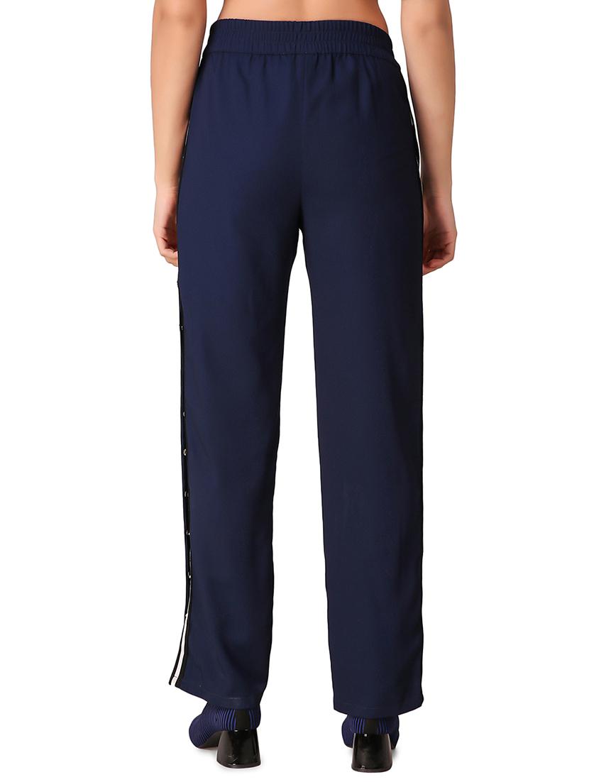 side slit button detail trouser - 15904070 - Standard Image - 2