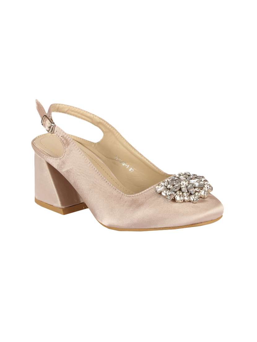 pink back strap sandals